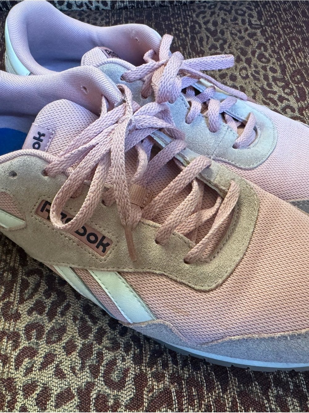 Pre Loved Reebok Royal Ultra SL Pale Pink Sneakers Womens Shoe Size 11